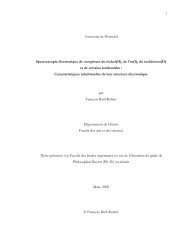 Spectroscopie électronique de complexes du nickel(II)