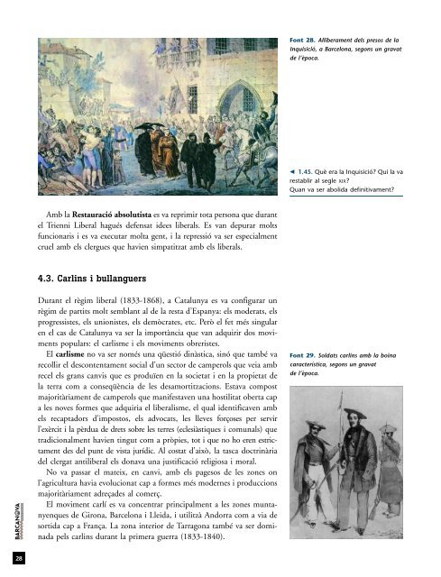 La revolució liberal (1808-1874) - Cga.es