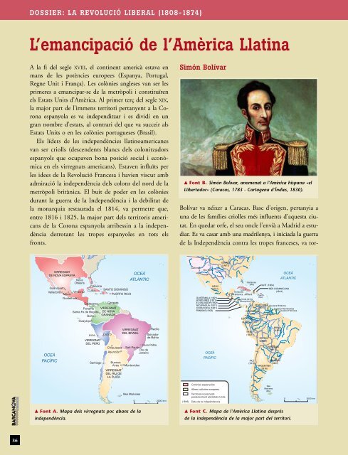 La revolució liberal (1808-1874) - Cga.es