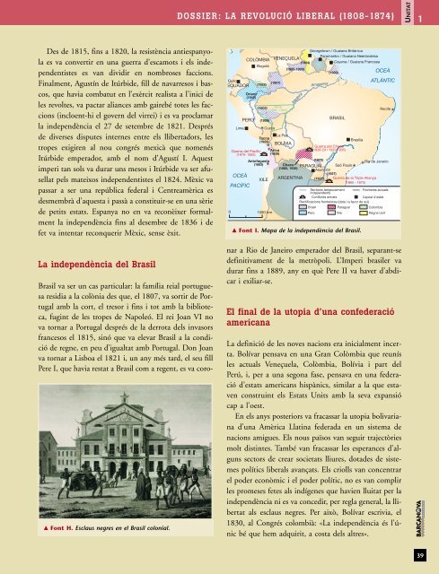 La revolució liberal (1808-1874) - Cga.es
