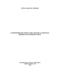 o professor de letras: uma análise a partir da perspectiva ... - UCDB