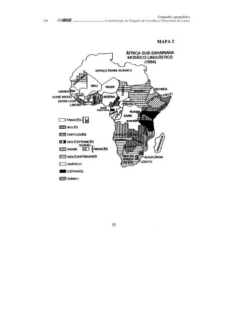 Geografia e geopolítica: a contribuição de ... - Biblioteca - IBGE