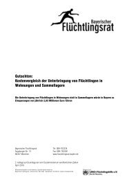 Gutachten - Bayerischer Flüchtlingsrat