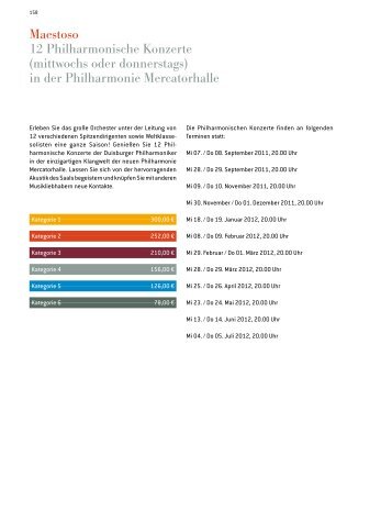 Info und Sitzplan als PDF - Die Duisburger Philharmoniker