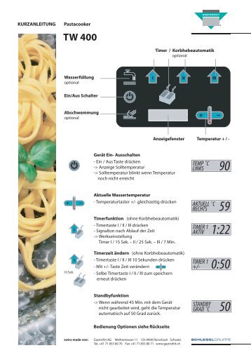 TW 400 - Gastrofrit AG