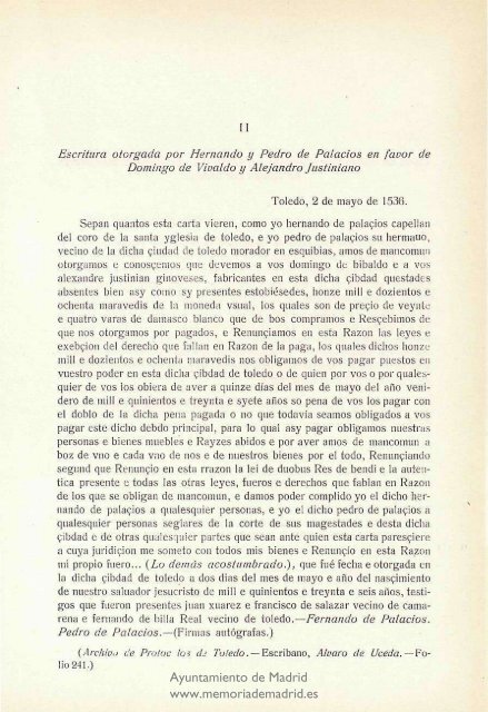 Revista de la Biblioteca, Archivo y Museo, 1929 - Memoria de Madrid