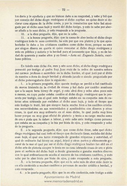 Revista de la Biblioteca, Archivo y Museo, 1929 - Memoria de Madrid