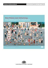 Unterrichtseinheit zu Eine Pinata zum Geburtstag - Stiftung Bildung ...