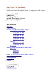 An Annotated Translation Of A Colonial Yucatec Manuscript Famsi An Annotated Translation Of A Colonial Yucatec Manuscript Famsi