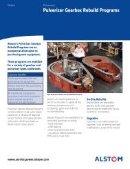 Pulverizer Gearbox Rebuild Programs - APComPower, Inc.