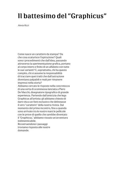 Il battesimo del “Graphicus” - Luc Devroye