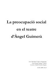 La preocupació social en el teatre d'Àngel Guimerà - lletrA