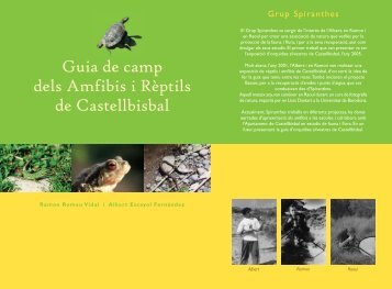 Guia de Camp dels Amfibis i Rèptils de Castellbisbal - Malpolon.net