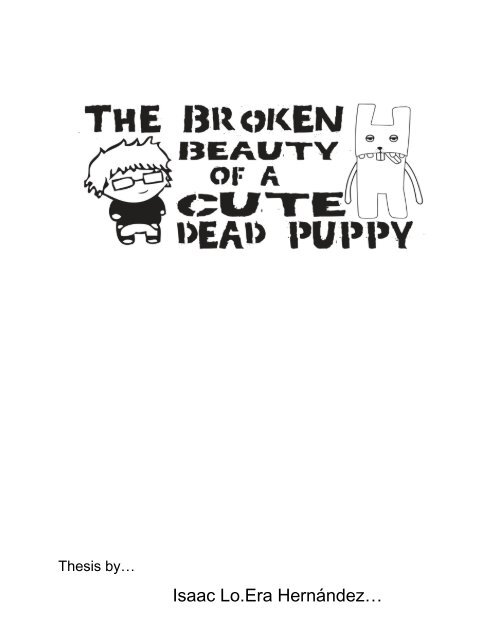 The broken beauty of a cute dead puppy - Uacj