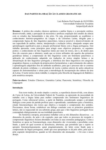 Caderno de ProgramaÃ§Ã£o - Instituto de Letras e LingÃ¼Ãstica