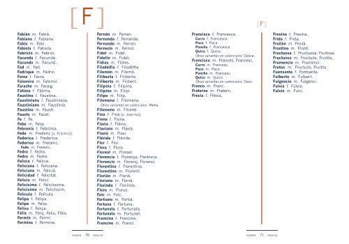 Vocabulari dels noms - Curs Superior de Valencià