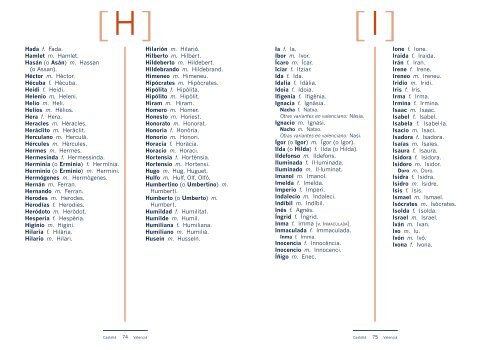 Vocabulari dels noms - Curs Superior de Valencià