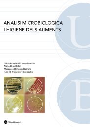 anàlisi microbiològica i higiene dels aliments - Universitat de ...