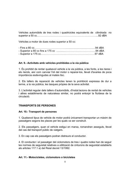 circulació - Ajuntament de Montcada i Reixac