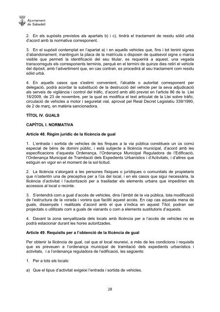 ORDENANÇA 2 - Ajuntament de Sabadell
