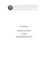 Problemes d'Oscil.lacions, Ones i Termodinàmica - Secció de Física ...