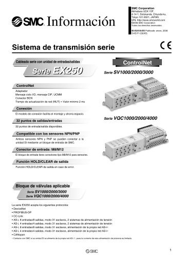 Serie EX250 - SMC