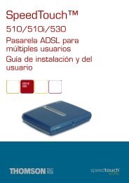 SpeedTouch™ - ADSL Ayuda