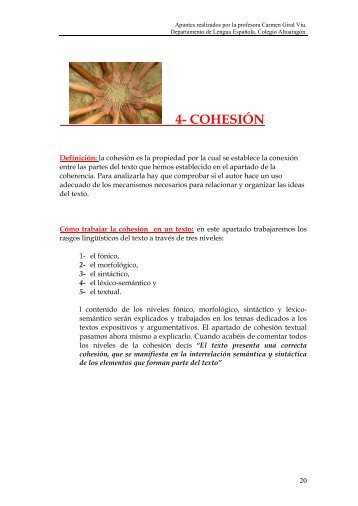 4- COHESIÓN - Santa Rosa - Altoaragón