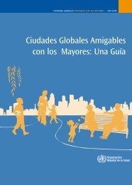 Ciudades Globales Amigables con los mayores - World Health ...