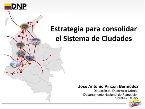 Sistema de Ciudades - Departamento Nacional de Planeación