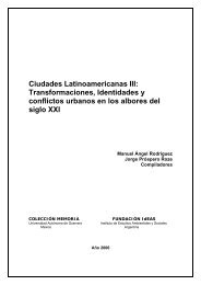 Ciudades Latinoamericanas III: Transformaciones, Identidades y ...