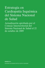 Estrategia en Cardiopatía Isquémica del Sistema Nacional de Salud