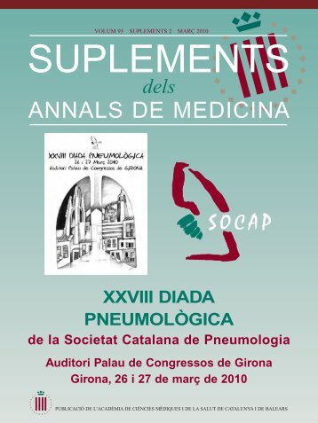 ANNALS DE MEDICINA - Societat Catalana de Pneumologia