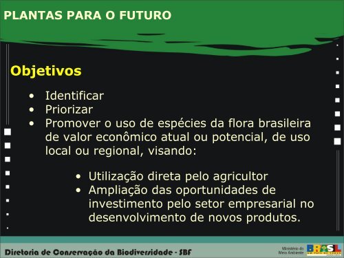 Projeto Pró-Bio/Plantas do Futuro