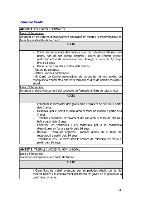 Pla Nacional de Joventut d'Andorra - Unesco