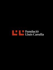 Pàgina web - Fundació Lluís Carulla