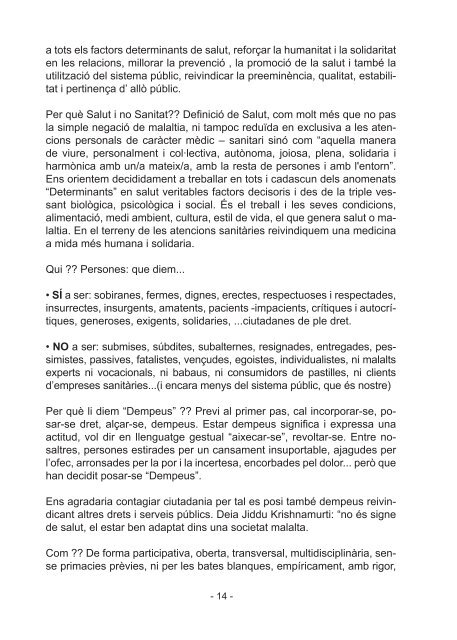 Dempeus per la Salut Pública - Comunistes