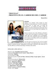 “princesas” prostitució, el carrer des del carrer - Cinescola