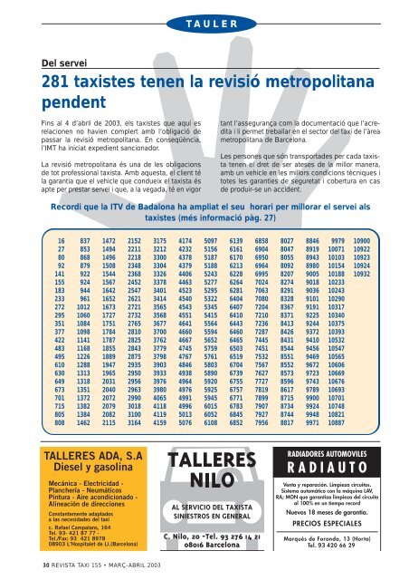 155(definitiva).qxd (Page 10) - Institut Metropolità del Taxi