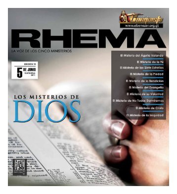 Descargar Revista Rhema1.63 MB - Ministerios Ebenezer Guatemala