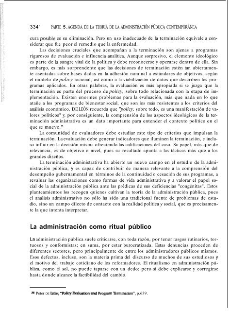 “Teoría Administrativa del Estado”. - Instituto Nacional de ...