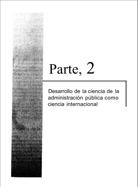 “Teoría Administrativa del Estado”. - Instituto Nacional de ...