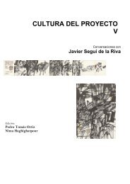 La cultura del proyecto 5 - Javier Seguí de la Riva