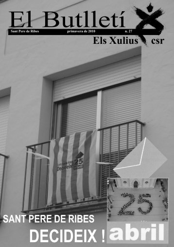 El Butlletí-10 - Sant Pere de Ribes