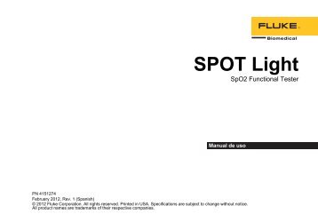 ProSim SPOT Ligth manual uso (pdf) - Celyon