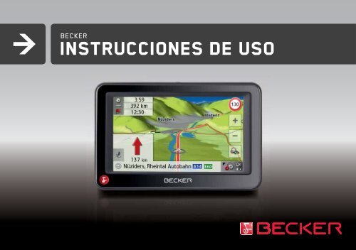 Instrucciones de uso - Becker