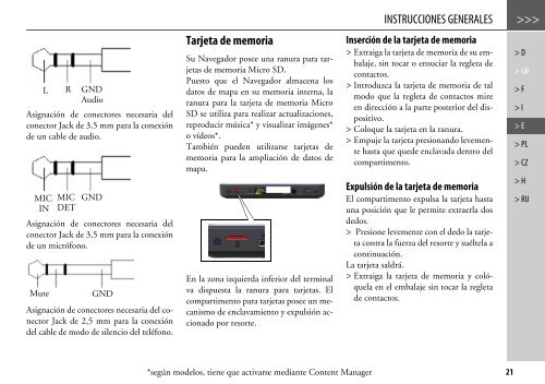 Instrucciones de uso - Becker