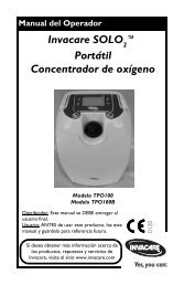 Invacare SOLO ™ Portátil Concentrador de oxígeno