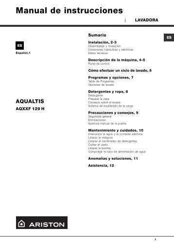 Aqualtis LED_ES - Ariston