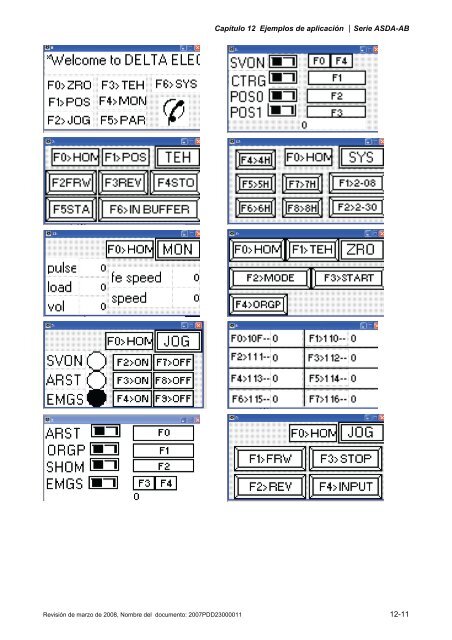 Capítulo 7 Parámetros del servo - Delta Electronics